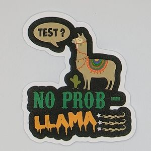 No Prob Llama Sticker